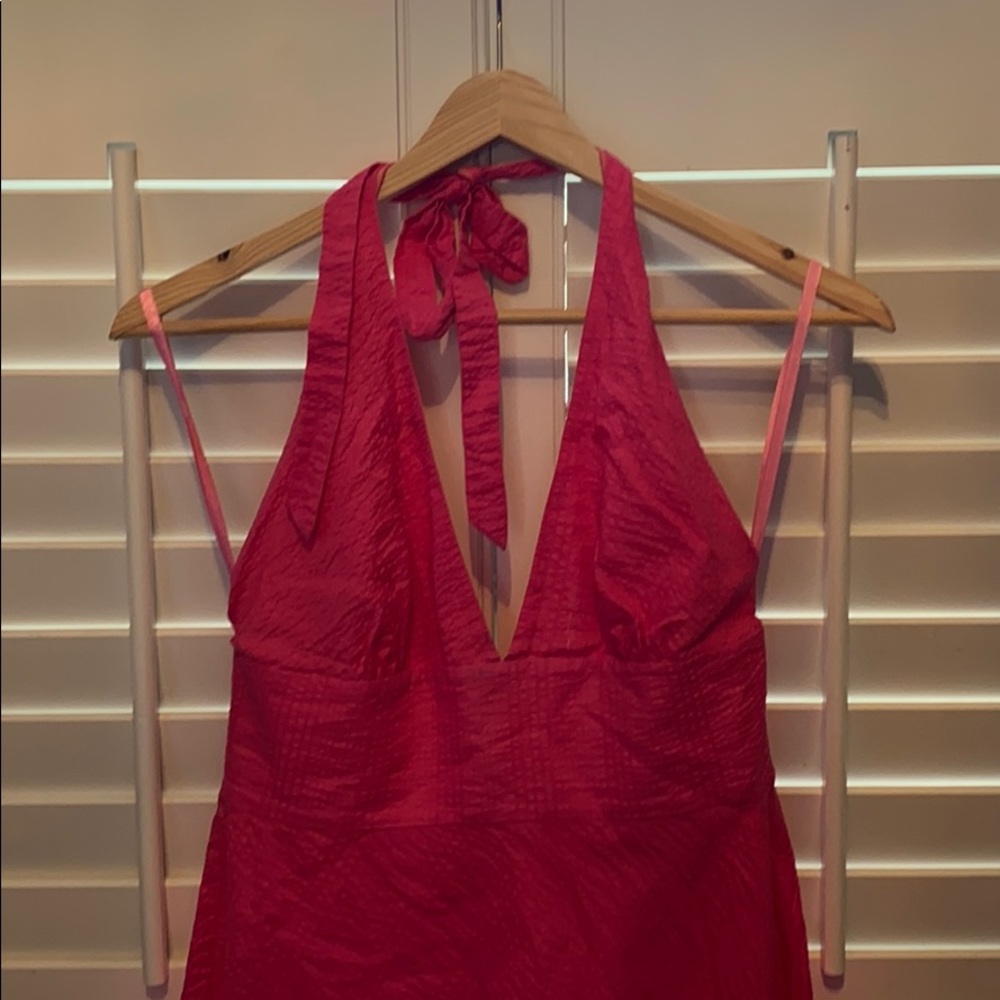 Coral J.Crew lightweight dress
